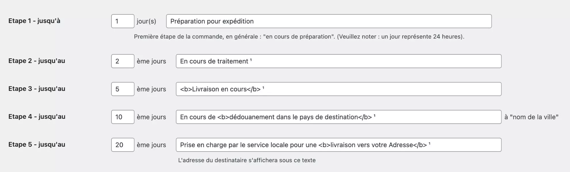 5 étapes pour ajuster le suivi de livraison avec WooCommerce