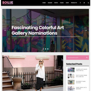 Theme-wordpress-souje-blog-personnel-wordpress